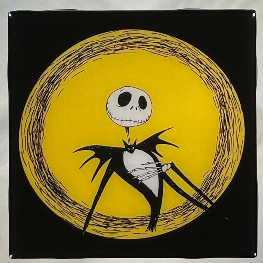 JACK SKELLINGTON Nightmare Before Christmas COASTER Custom Ceramic Tile