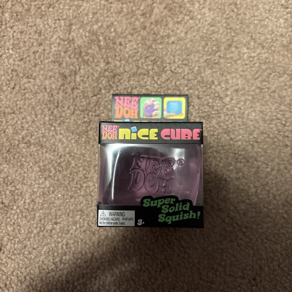Nee Doh Nice Cube Purple