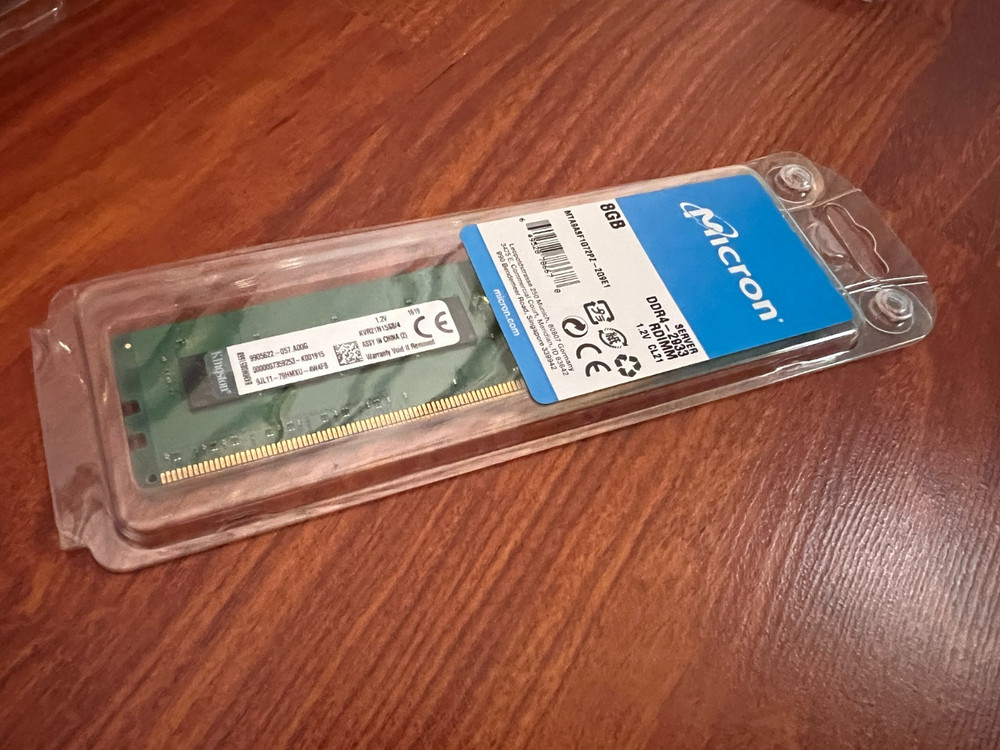 LOT 10 Pcs MICRON Memory SERVER Packaging Storage Protective Plastic Shell