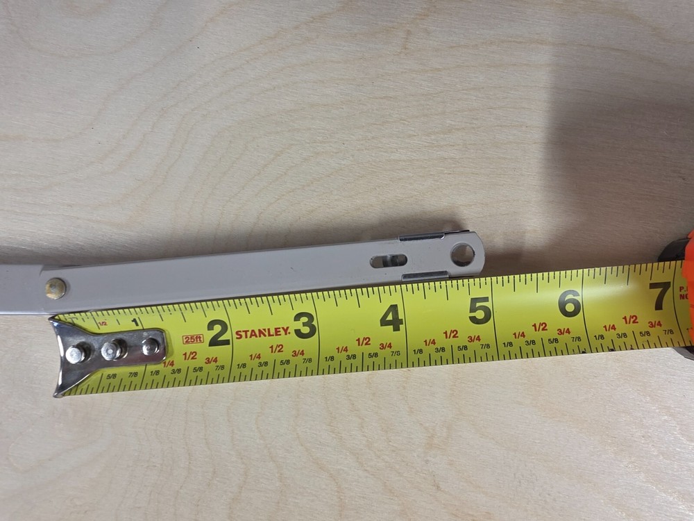 Truth Casement Operator BEIGE Split Arm operator / SILVER PIN sold by the each