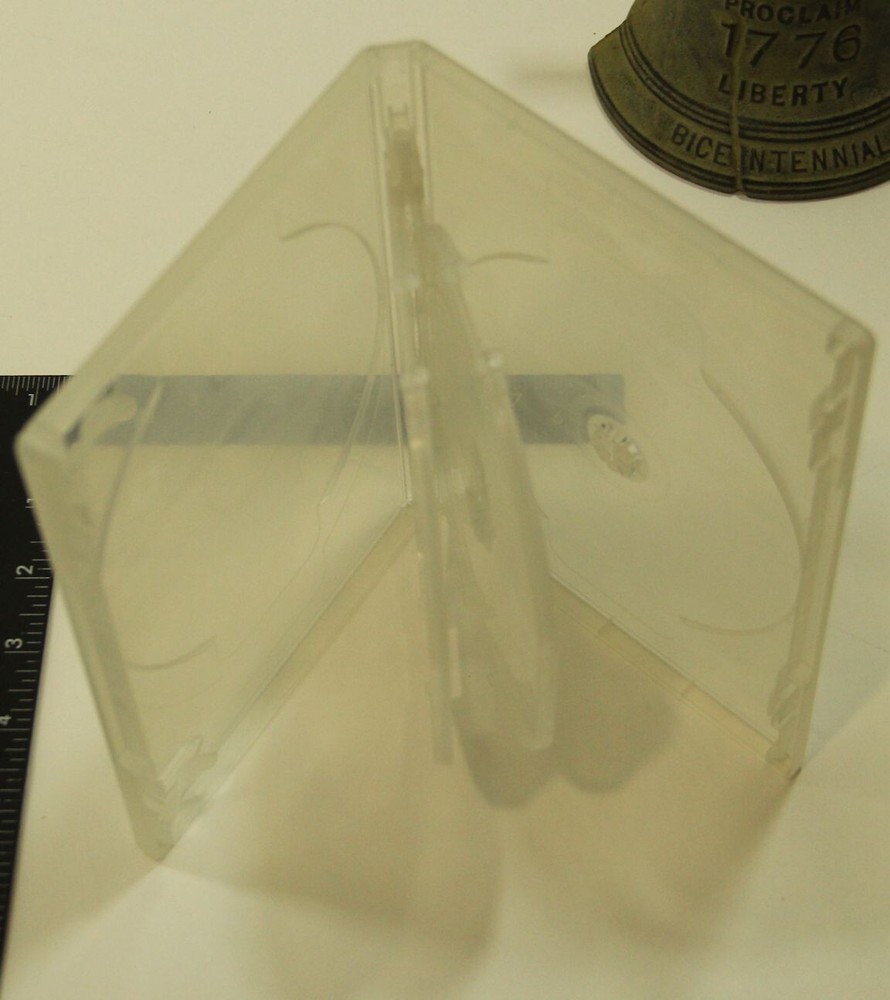 5 Disc DVD Replacement Case ( Holds 5 discs w/ Flip Trays)
