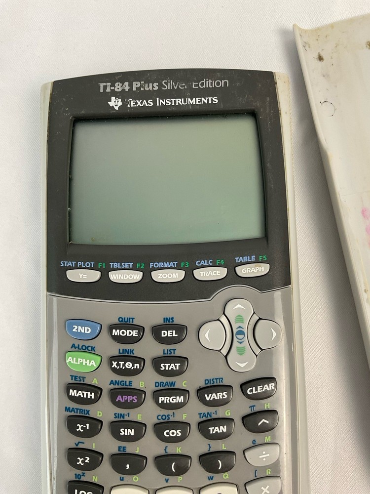 Texas Instruments TI-84 Plus Graphing Calculator - Silver