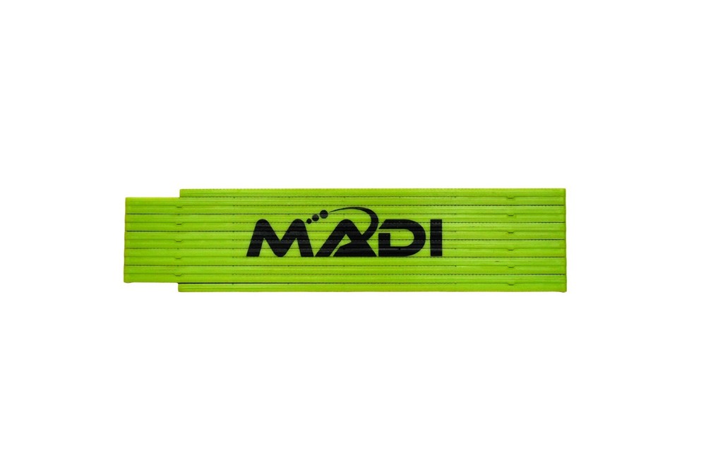 MADI MPFR-6 6' Inside Reading Fiberglass Folding Ruler