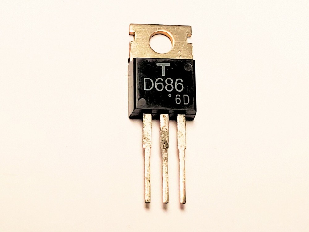 2SD686 "Original" Toshiba Darlington Transistor 1 pc