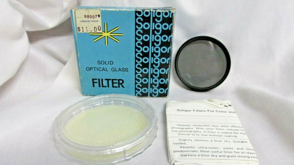 SOLIGOR PL 4 POLIZER FILTER 52mm