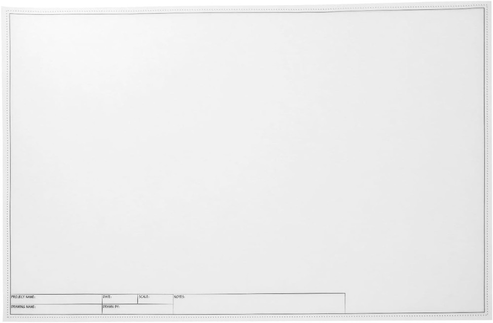 Architectural Drafting Vellum Paper Sheets - 11 X 17 In, 20 Sheets - Plain Trans
