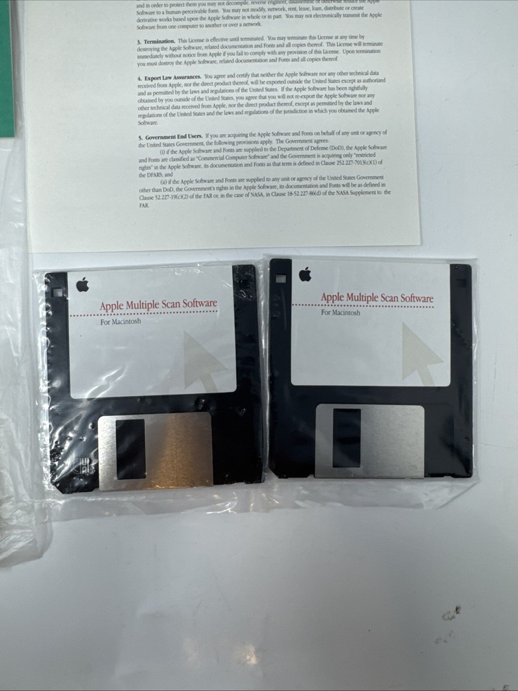 Apple Multiple Scan 1705 Display User Manual With Sealed Floppy Software