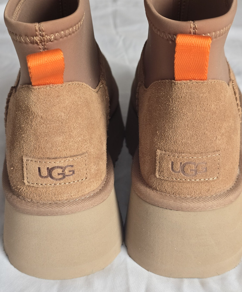 UGG Size 9 Classic Mini Dipper Platform Chestnut NEW Boots