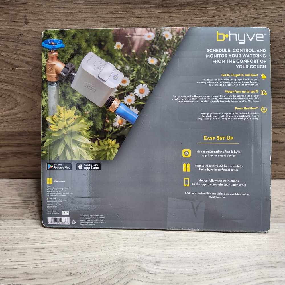 Orbit B-Hyve Bluetooth Hose Faucet Timer
