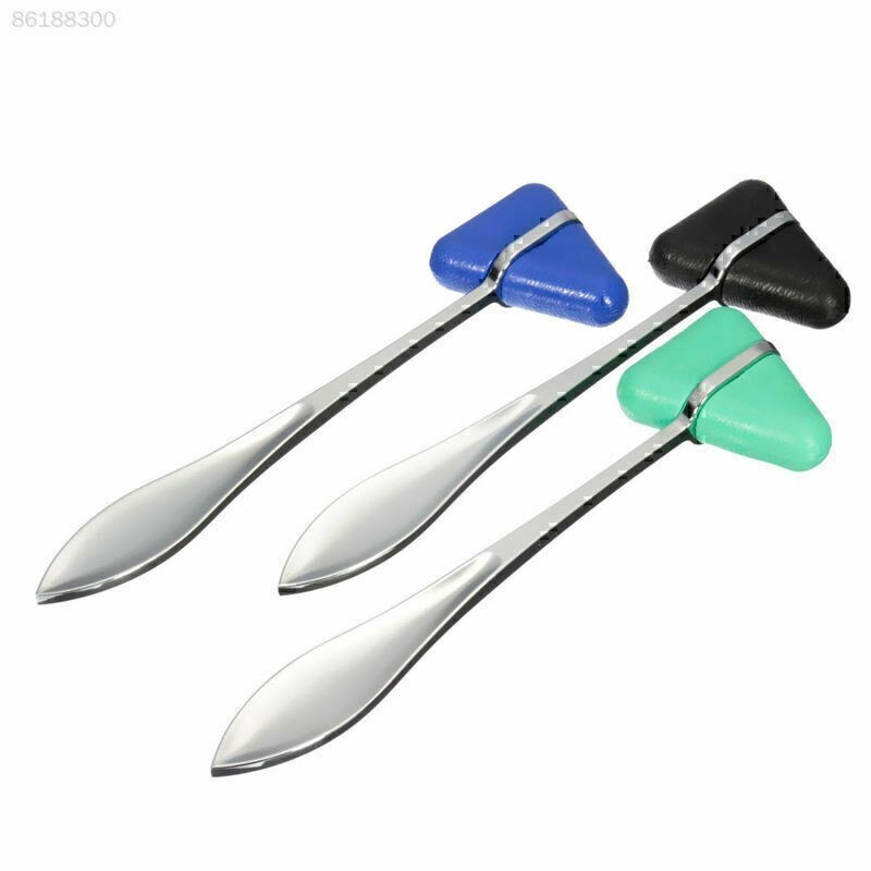 EFD7 Medical Useful Stainless Steel Handle Reflex Percussion Hammer Check Tool