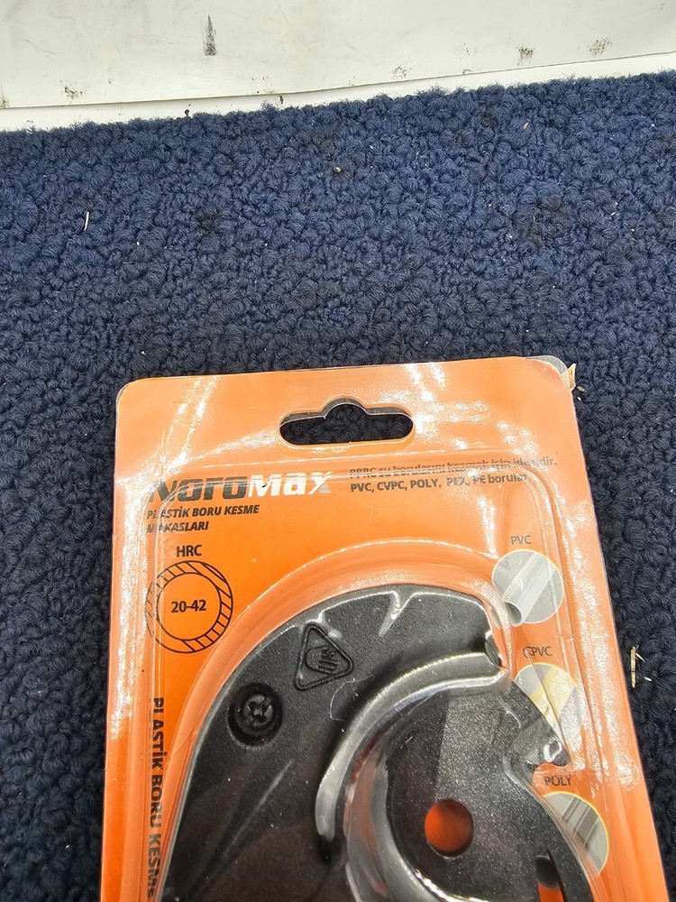 NOROMAX PVC Automatic Plastic Pipe Cutter Hose Cutting Tool