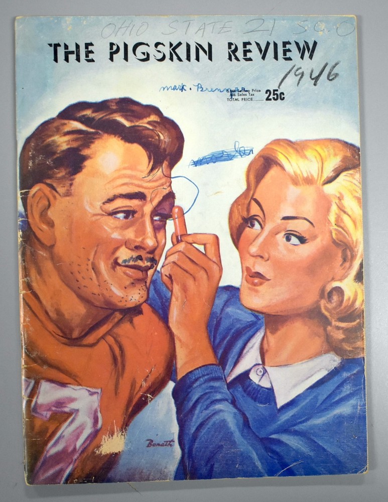 USC Trojans vs Ohio State October 5th 1946 Official Game Program