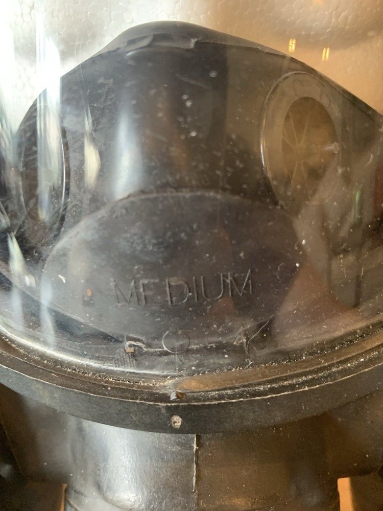 MSA M3C2 Gas Mask Size Medium