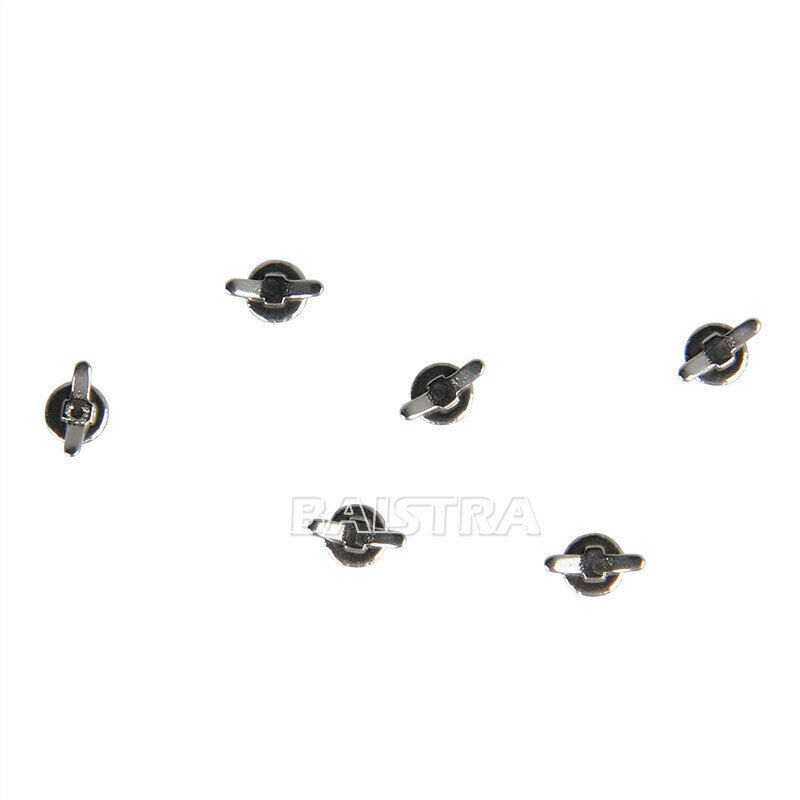 AZDENT Dental Orthodontic Lingual Buttons Bondable Round /Rectangular Base