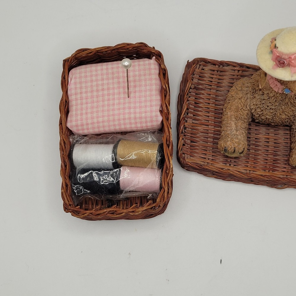 “Sugar” Bear sewing box ~ MYOB ~ Avon ~ 1999