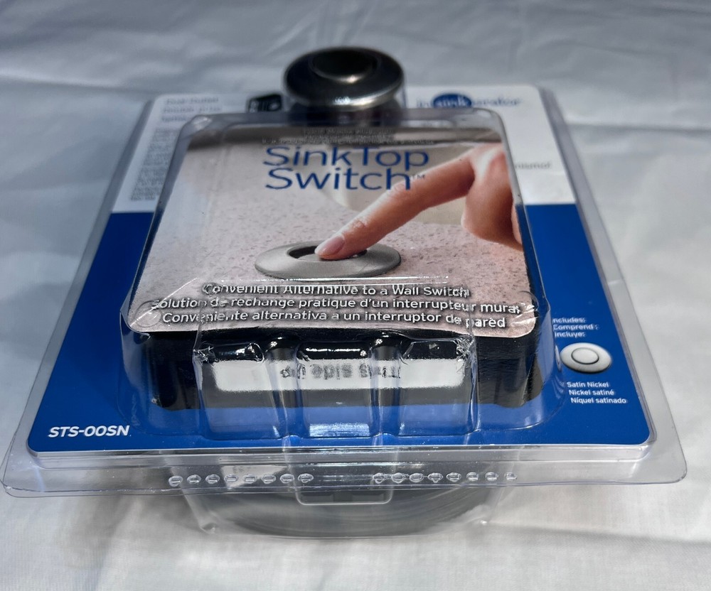In Sink erator Sink top Air activated Switch