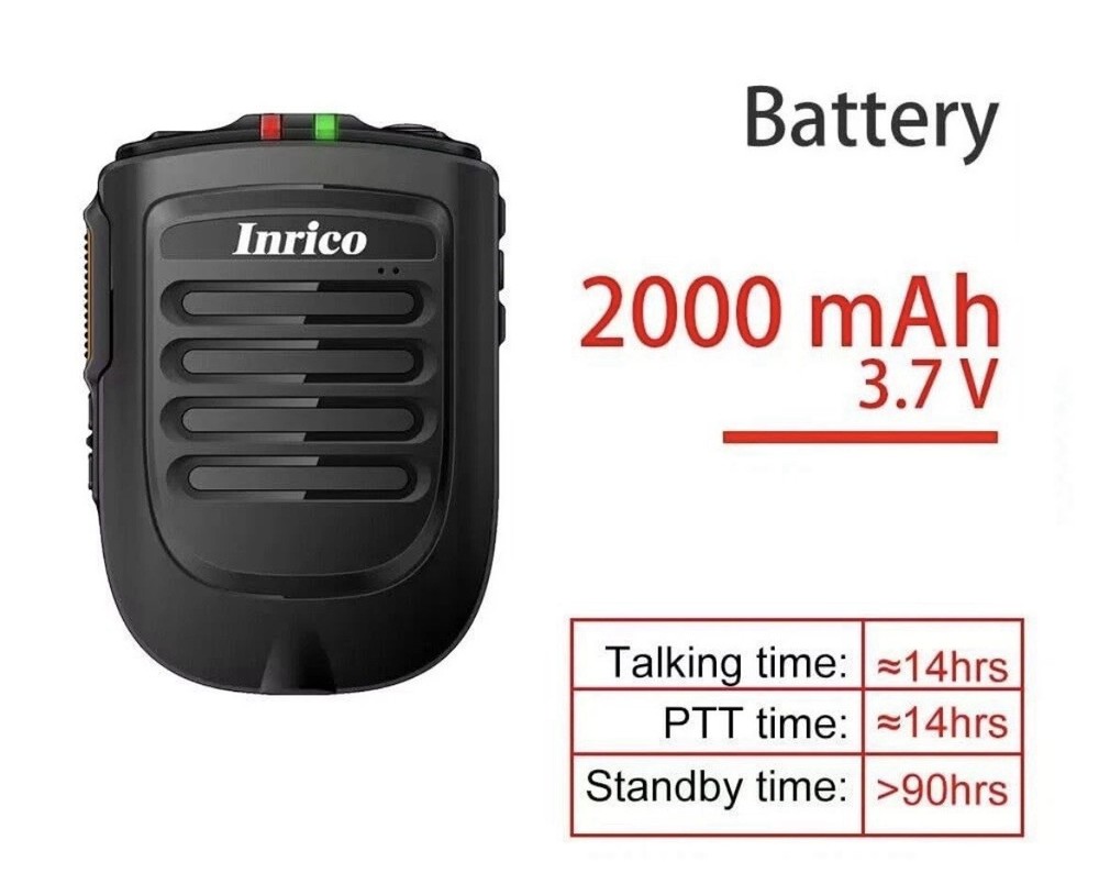 Inrico B01 Microphone Wireless IOS Black New!!!