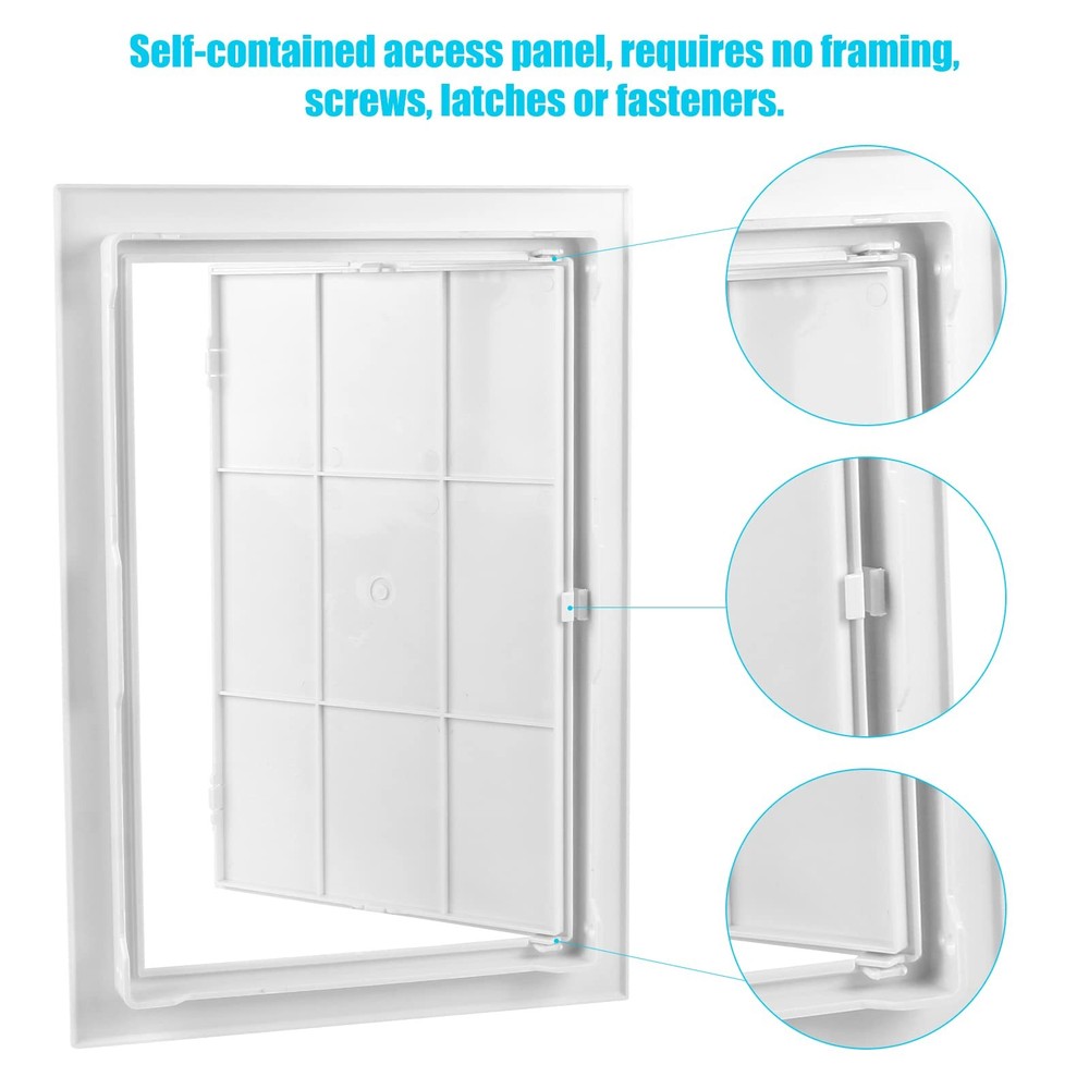 8x12 inch Plastic Access Panel for Drywall Ceiling Wall Access Door