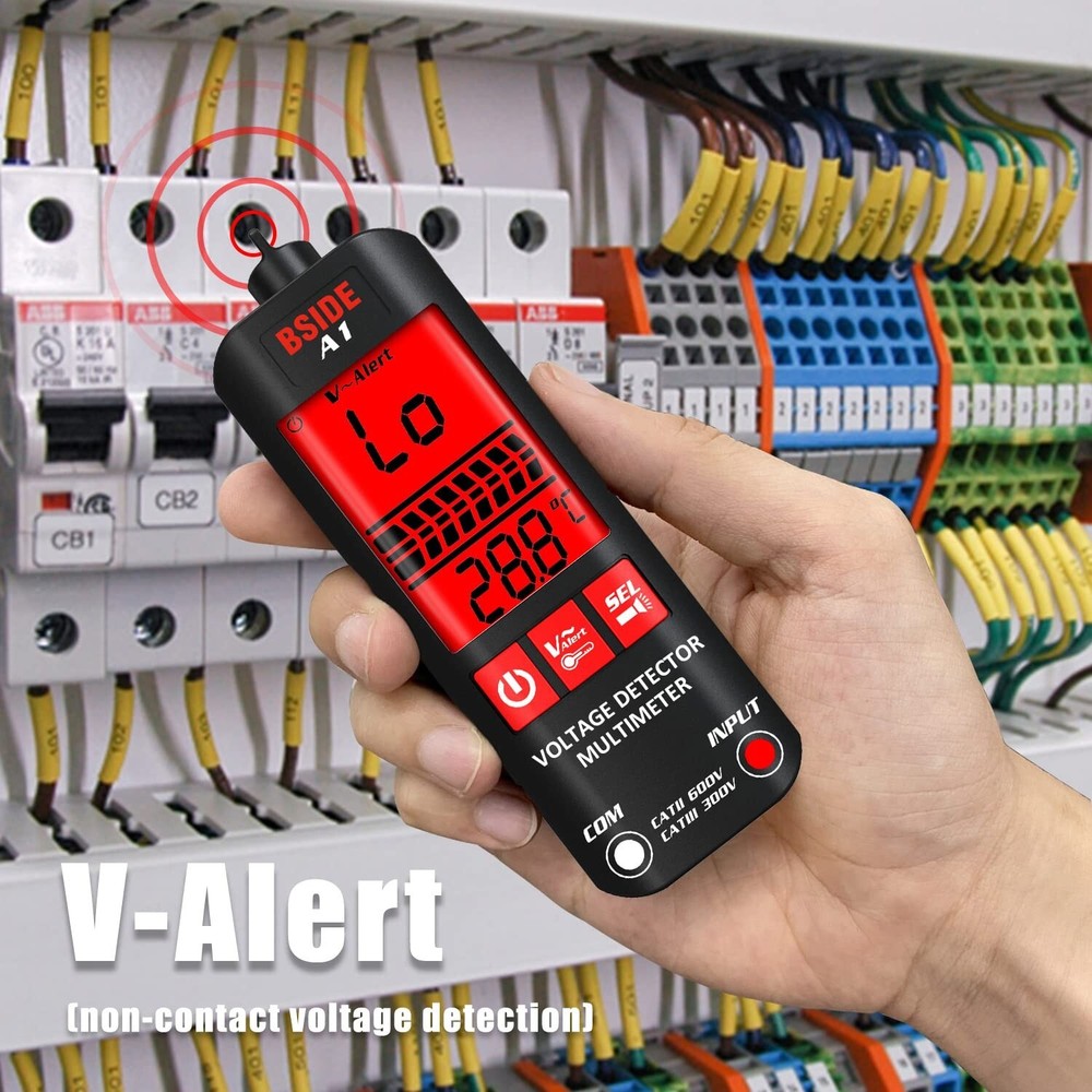 BSIDE A1 Voltage Tester Pen Multimeter 3-Results Breakpoint Electronic NEW