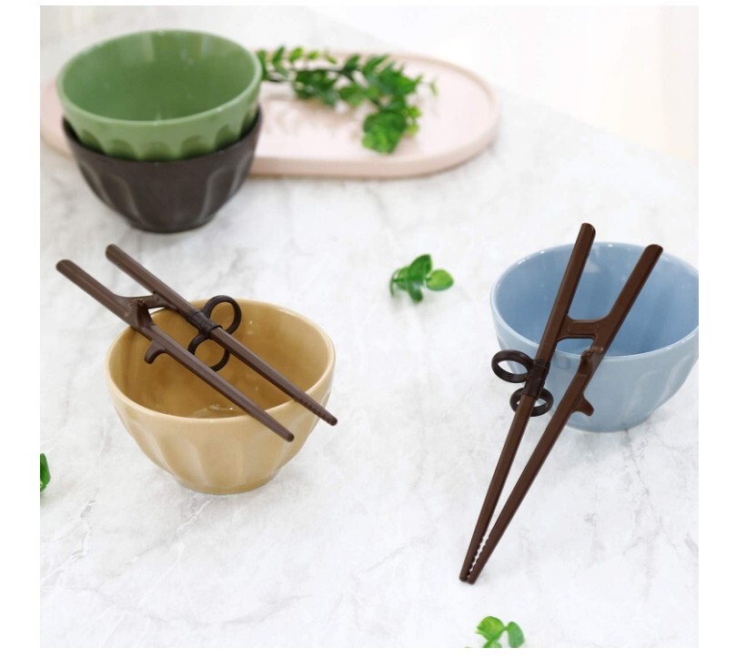 EDISON Adults Training Chopsticks Right Handed Beginner Easy Helper, RH