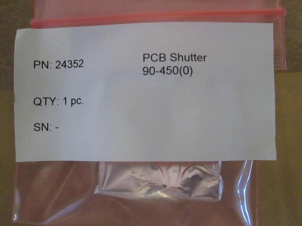 PCB Shutter, 90-450, New