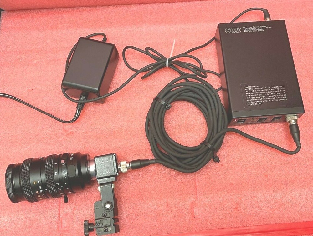 CANNON PH6x8 II & ELMO CCD CHARGE COUPLED DEVICE & CCD EC-202 II CONTROL SYSTEM