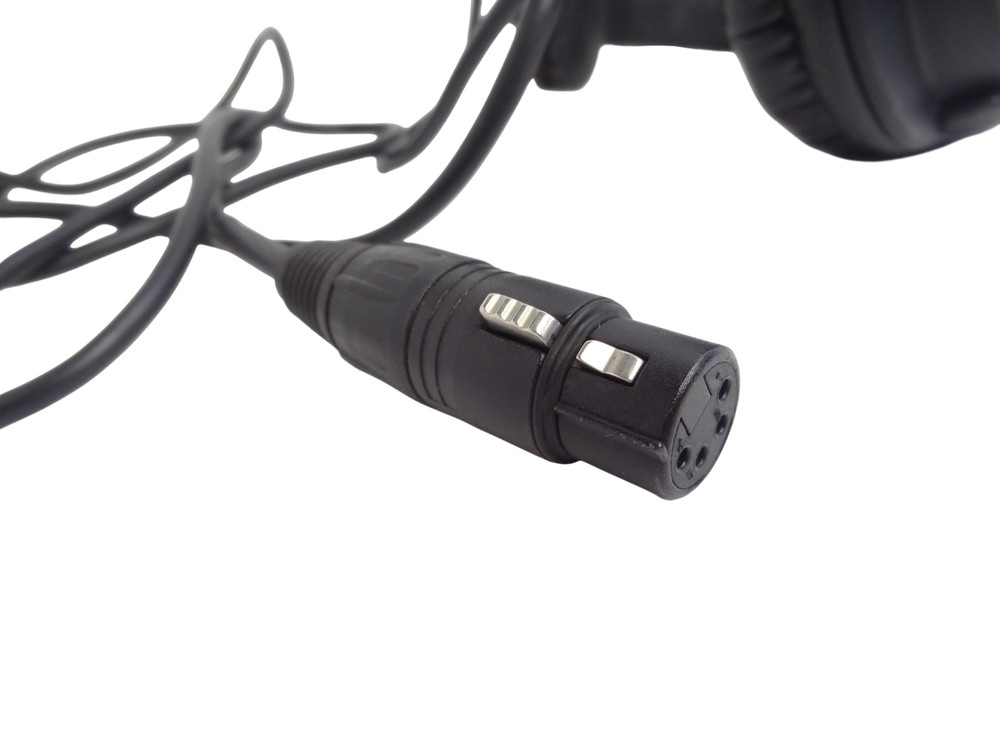 Clear-Com CC-300 Single-Ear Intercom Mic Headset with 4-Pin XLR Connector