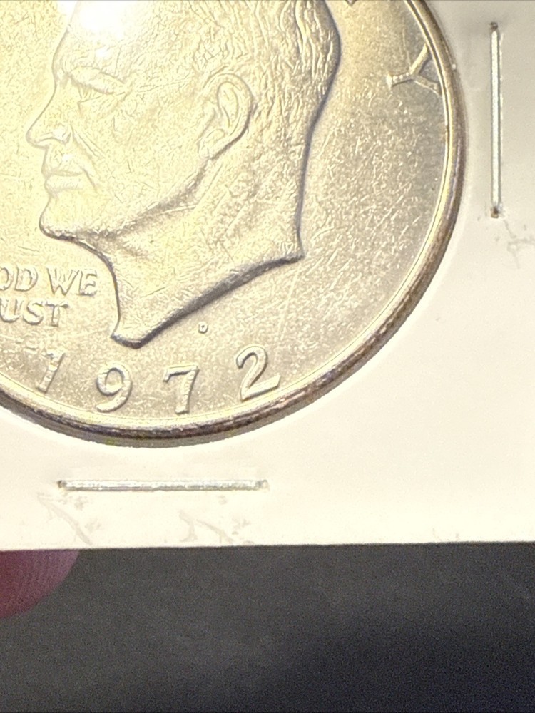 1972-D Eisenhower Dollar