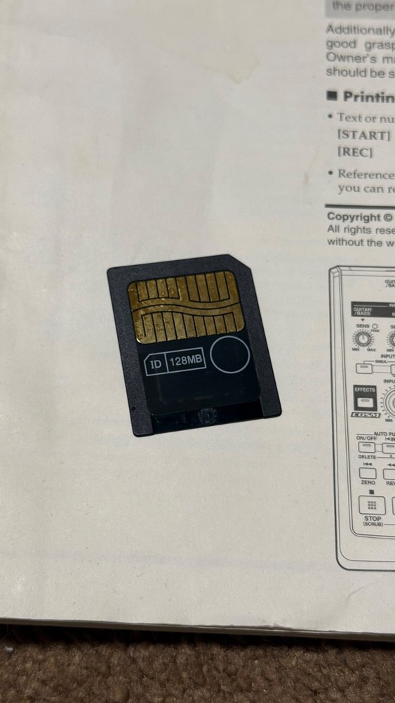 Boss BR-532 Digital Studio w/ Original Manual and Memory Card