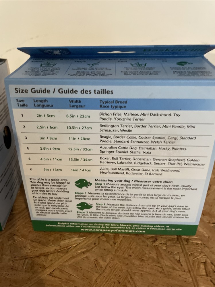 Baskerville Ultra Muzzle for Dogs, Size 5 - Black x2