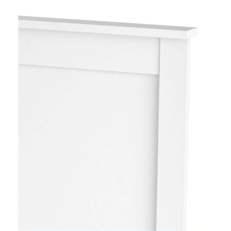 South Shore Breakwater Full Queen Panel Headboard in White