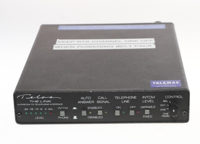Telos Link Intercom to Telephone Interface - BC: 1356