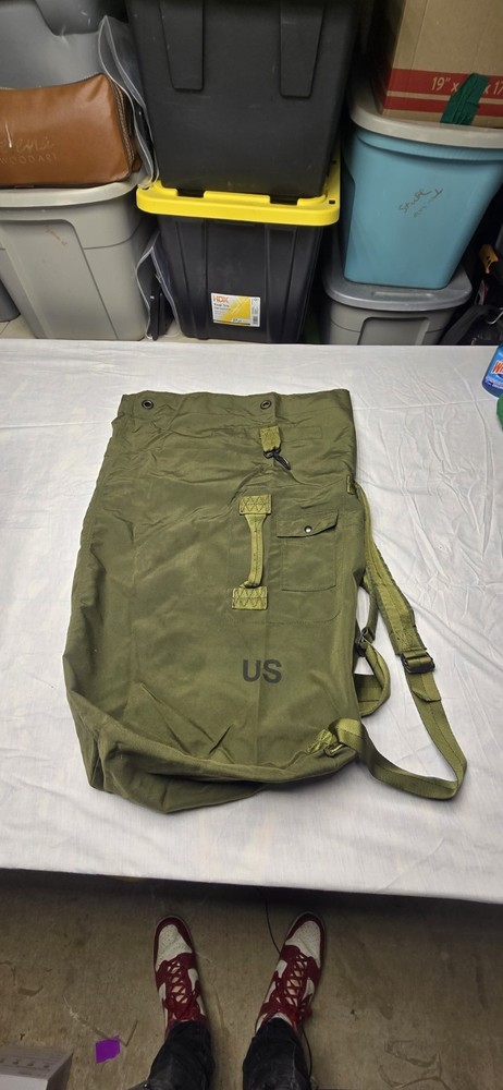 durable Olive Drab green US  Military Bag Durable