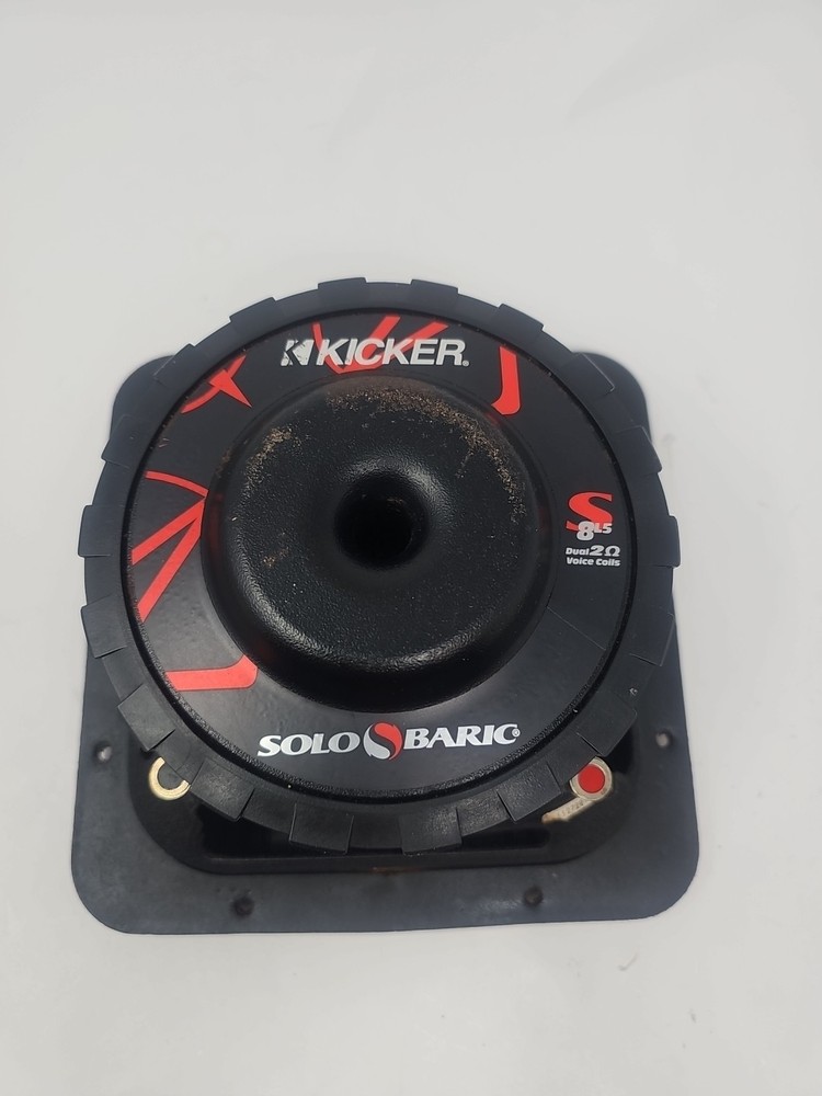 Needs Cleaning Kicker Solo Baric Speakers S8L5