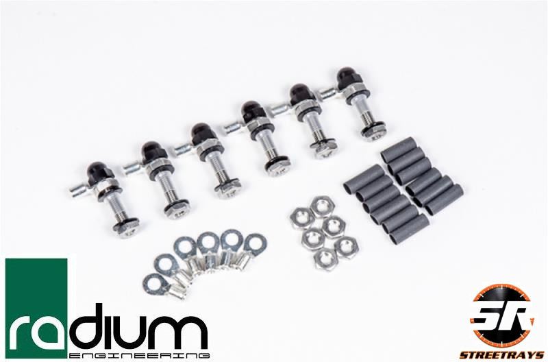 Radium Engineering Electrical Bulkhead Stud Kit 6 Pack (17-0048)