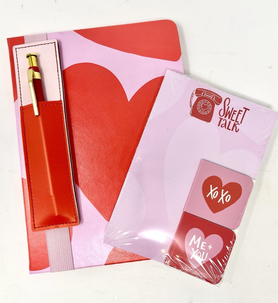 Sweet Talk Heart Journal Writing Pad