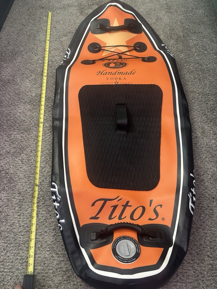 Tito’s Handmade Vodka Paddle Board 5’ Long Includes Paddle,pump And Backpack