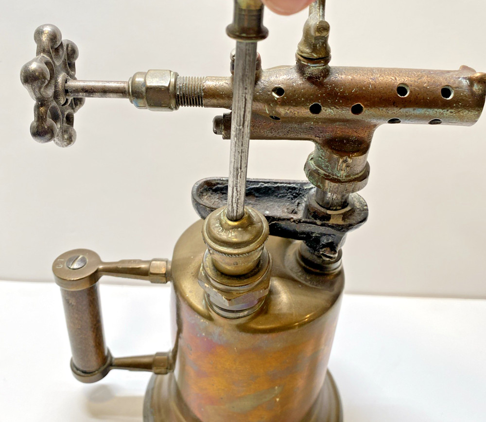 Antique Clayton & Lambert Brass Blow Torch