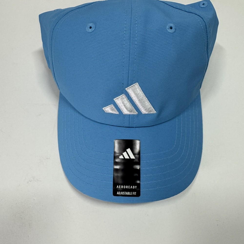 Adidas Mens Relaxed 2 Strapback Golf Hat Semi Blue