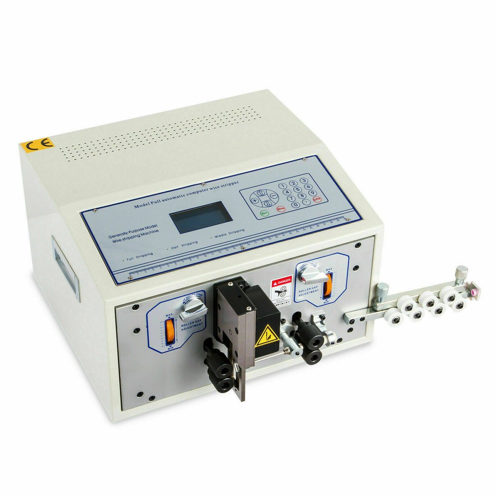 Automatic Computer Wire Stripping Cutting Peeling Machine Stripper 0.1-4.5mm² CE