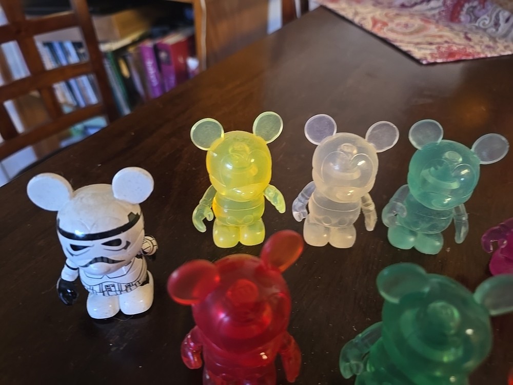 Disney Vinylmation Clear Series INCLUDES CLEAR ONE