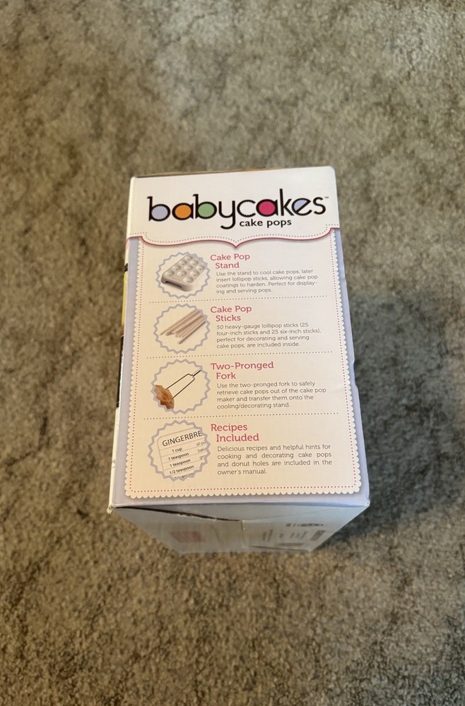Purple Babycakes Cake Pop Maker