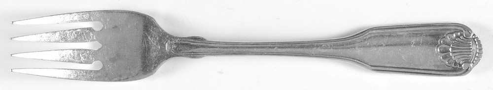 Oneida Silver Silver Shell  Salad Fork 501185