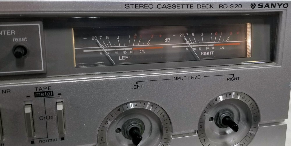 Sanyo RD S20 Stereo Cassette Player Recorder