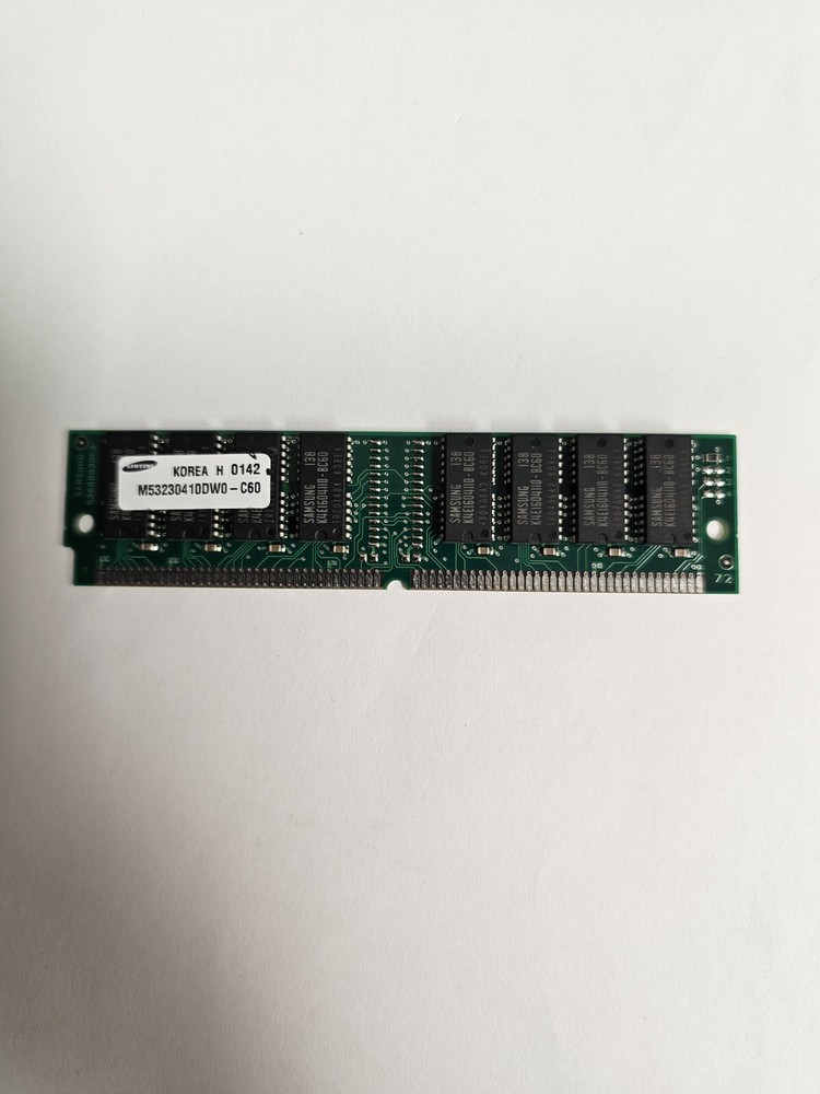 Samsung M53230410DW0-C60 16Mb Memory Module