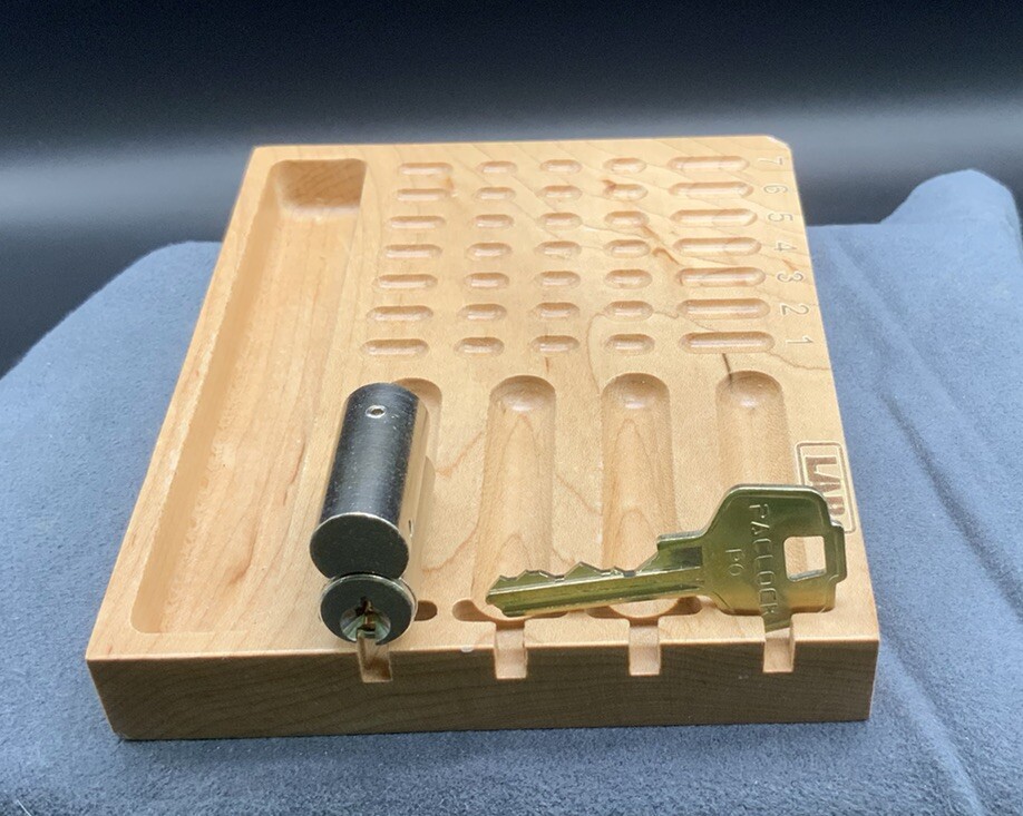 Pacific Lock Single Core With 1 Key Locksport