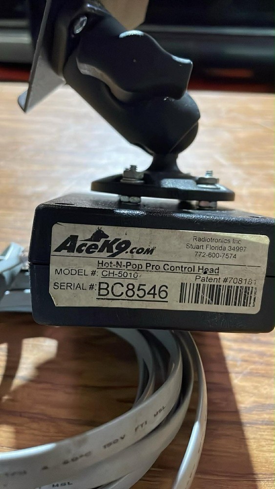 AceK9 Hot N Pop Pro Control Head CH-5010