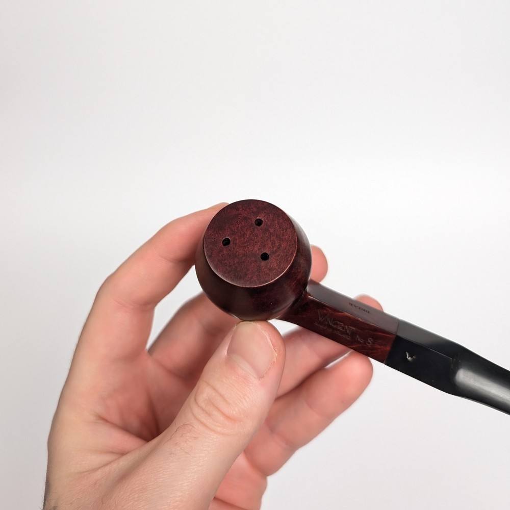 Mr. Brog Wincent No. 8 Briar Wood Pipe - Open Box, Lightly Used, Handcrafted