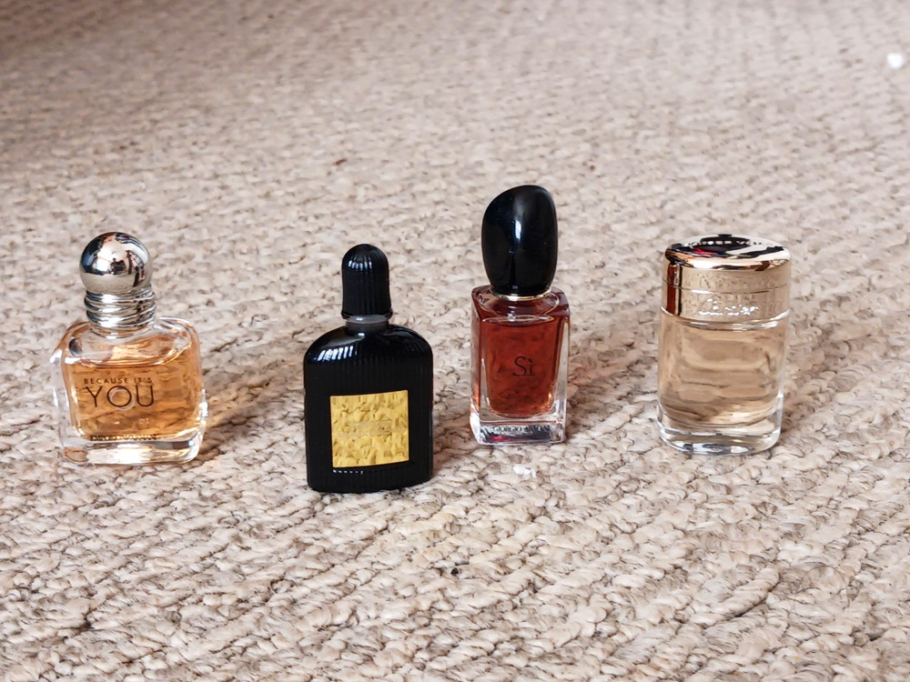 NEW LOT (4)  MINIATURES  MINI PERFUMES