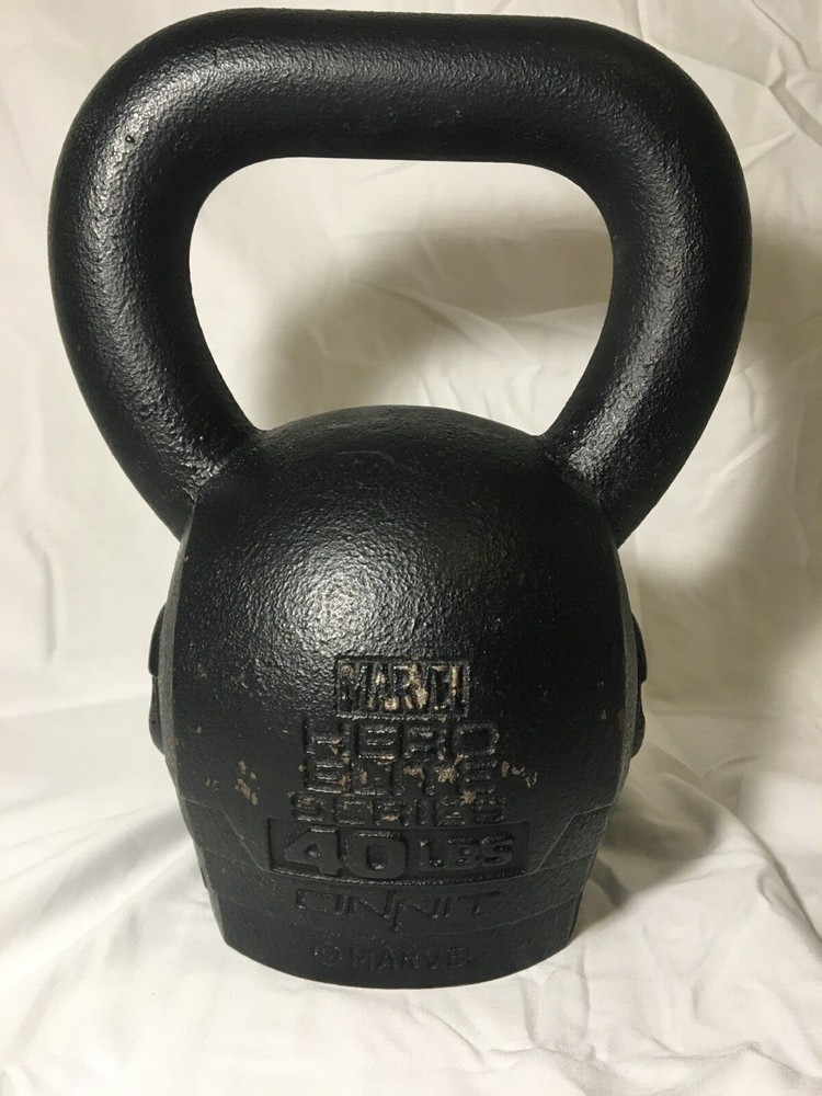Onnit Officially Licensed Marvel Iron Man Kettlebell w/ original box!